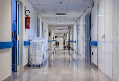 Hospital corridor