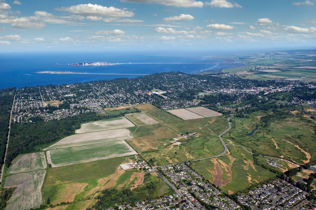 Delta from the air