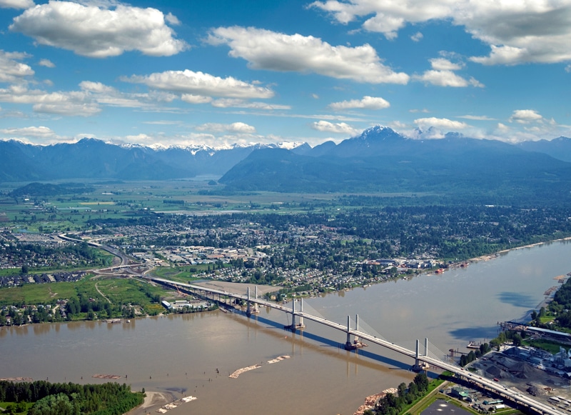 Bridge over Fraser River