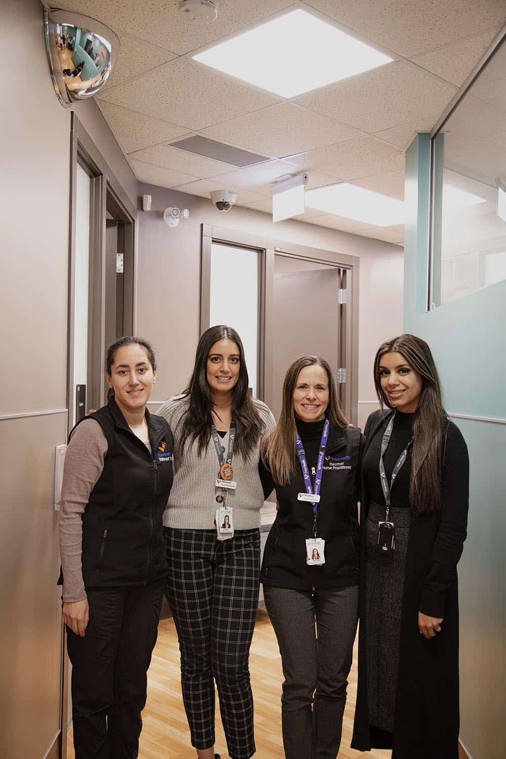 Fraser Health nurse practitioners posing for picture