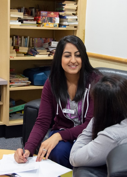 MHSU nurse at Fraser Health.