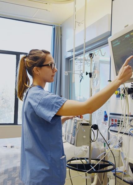 Renal nurse at Fraser Health.