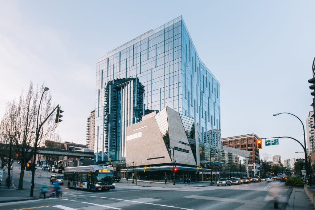 Downtown New Westminster, B.C.