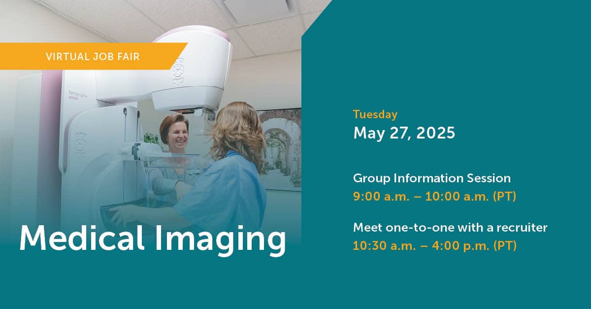 Fraser health virtual event invite for medical imaging