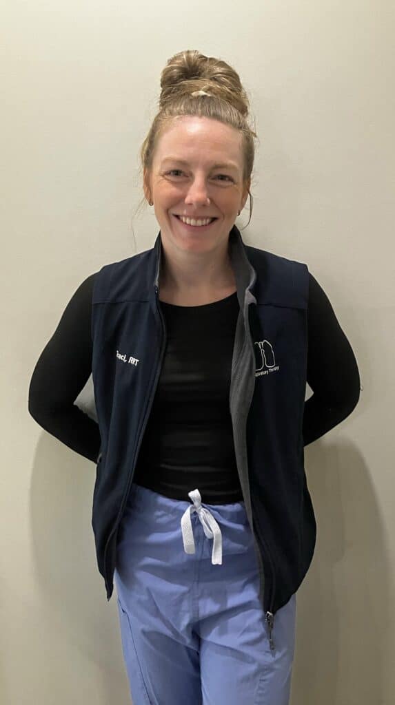 A respiratory therapist at Fraser Health