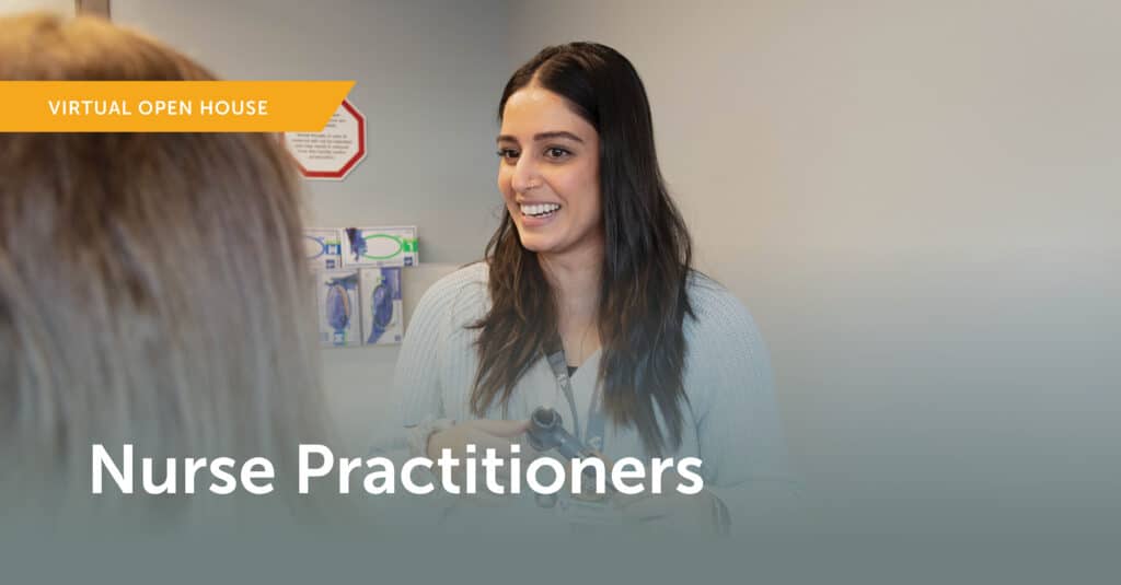 Fraser Health virtual open house for nurse practitioners.
