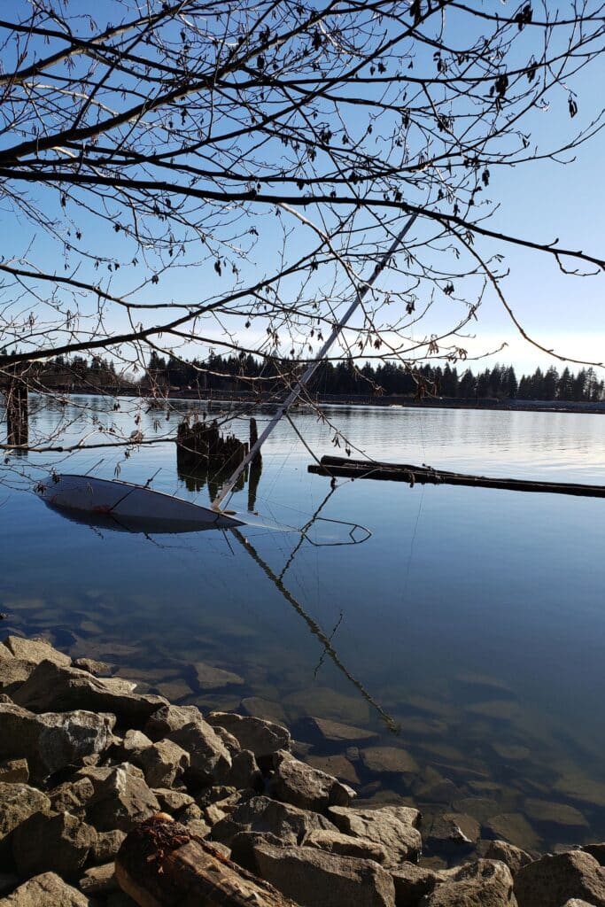 Fraser Foreshore Park South Burnaby North Arm of Fraser River