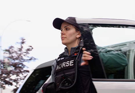 Nurse on the Fraser Health mobile crisis team.