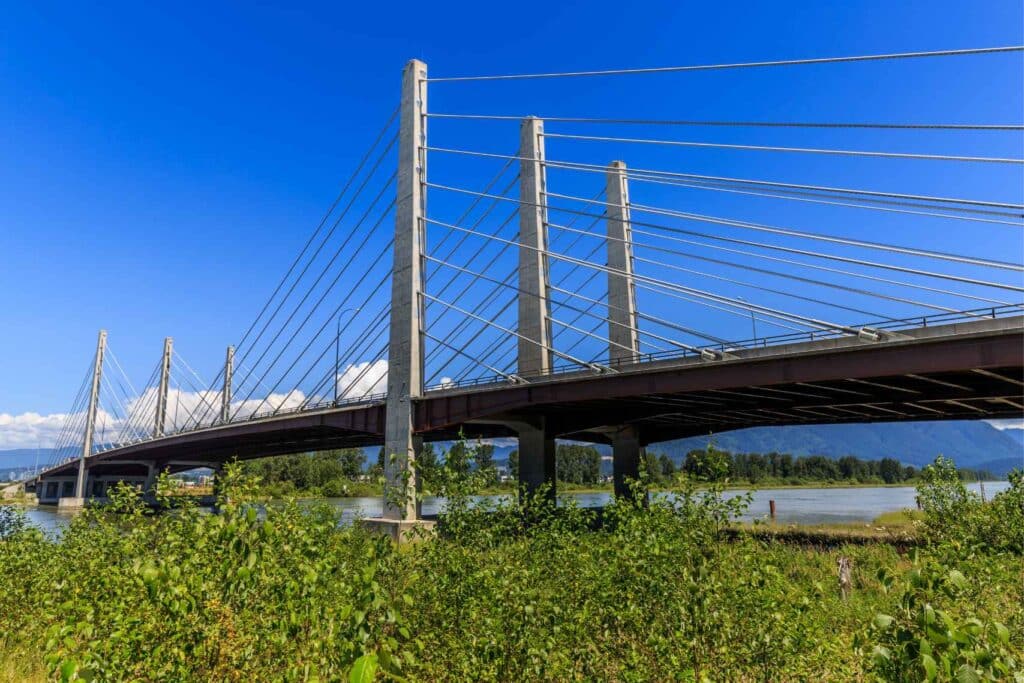Golden Ears Bridge in Maple Ridge, B.C.