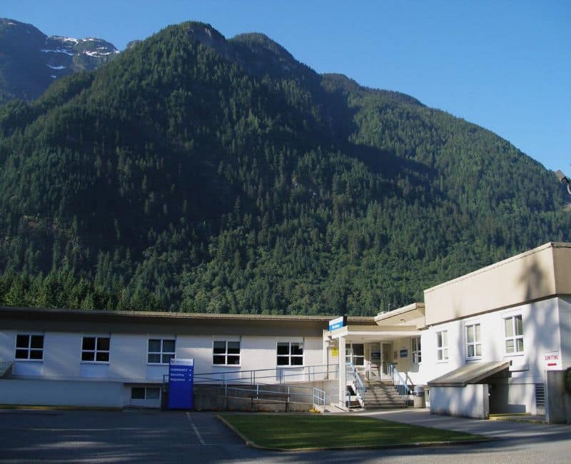 Hospital in Hope, B.C.