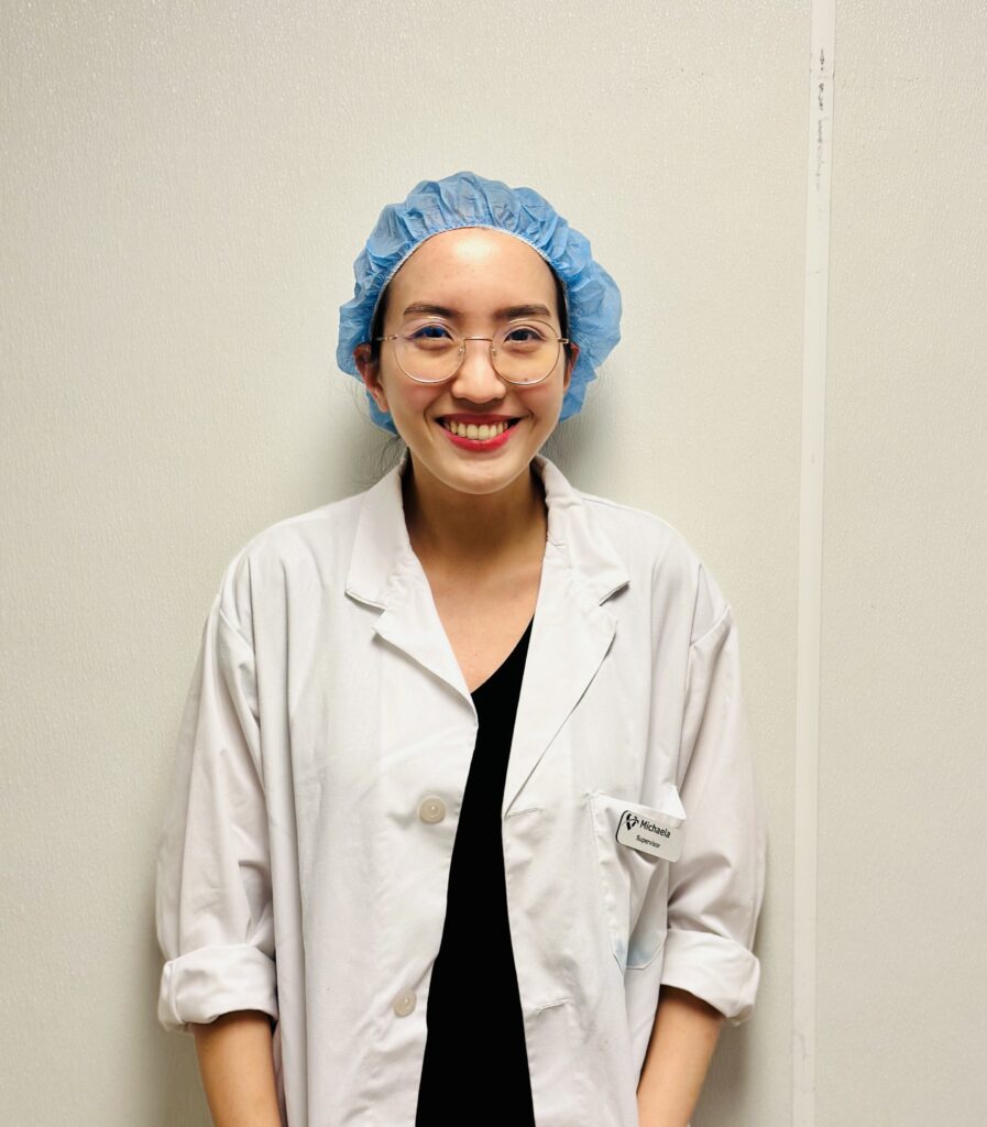 Food Service Supervisor smiling at Burnaby Hospital