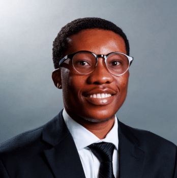 CT Technologist in a suit